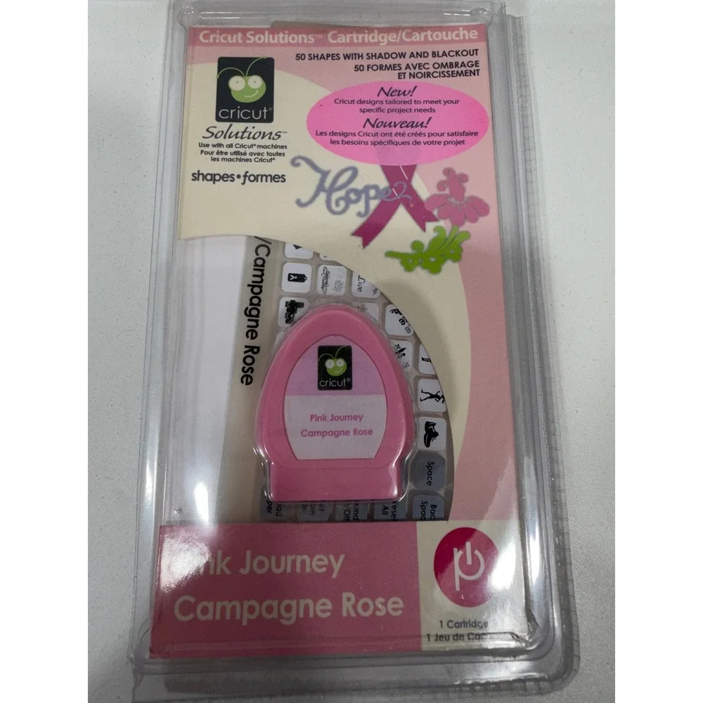 3 Cricut Cartridge Bundle Accent Essen.‎ Plantin SchoolBook Ornamental Iron Pink